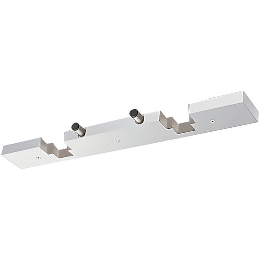 ESP2SDPS polished stainless steel electric strike keeper for aluminum stile doors, fail-secure with bolt position sensor