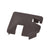 CRL Matte Bronze Notched 90° Corner Post Cap - Replacement