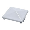 PC1HCA clear anodized aluminum pyramid post cap, 1100 Series slip-in for glass railing