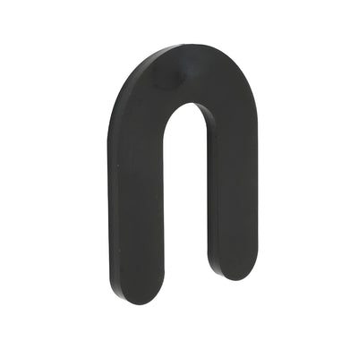 CRL 1/4" x 3" Black Plastic Horseshoe Shim for Window Glazing