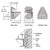 CRL Brushed Nickel Adjustable Glass Shelf Clamp