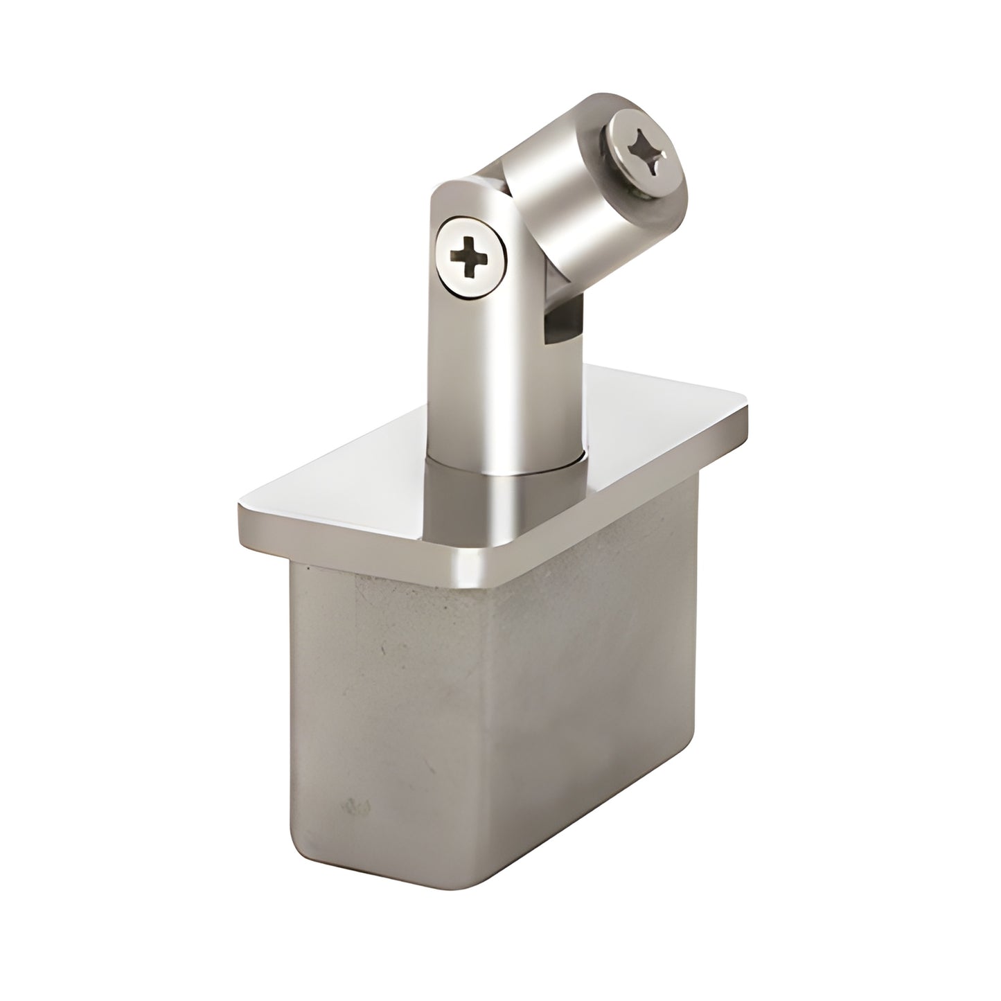 P9VSPS polished 316 stainless steel vertically adjustable post cap with swivel head for 1-1/2 Schedule 40 posts