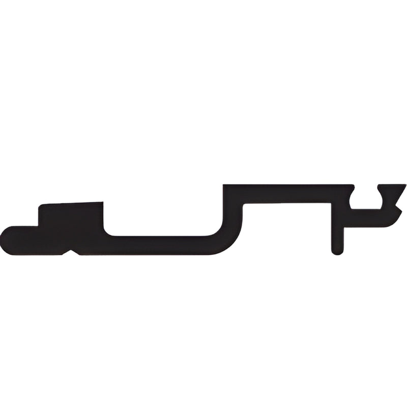 Black bronze anodized aluminum extrusion profile (reglaze adaptor) - CRL U.S. Aluminum SKU PW61622