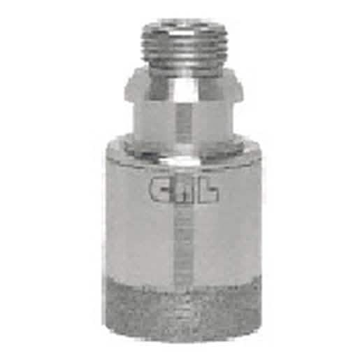 CRL 1-1/2\" HBT Series Belgian Thread Diamond Drill - Electro-Formed Precision Tool