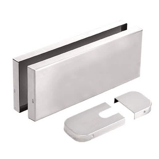 CRL Brushed Stainless Hydraulic Patch Fitting Cover - Durable, sleek, modern design