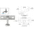 CRL Brushed Stainless Single-Arm Spider Fitting Wall Mount for Glass