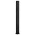 CRL Center Design Series Matte Black 30 in Glass Partition Post