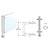 CRL 18 in Polished Stainless 1.5 in Center Post for Counter/Partition