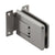 CRL Atlas Brushed Nickel Frameless Shower Door Hinge