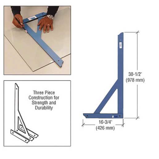 CRL 38-1/2" Phenolic L-Square: Durable, precise tool for accurate measurements.
