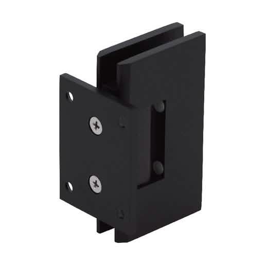 CRL Oil Rubbed Bronze Geneva 074 Series Wall Mount Short Back Plate Hinge - Durable and St
