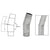 CRL Brushed Stainless 170° Mitered Flush Angle Bracket for Glass Door