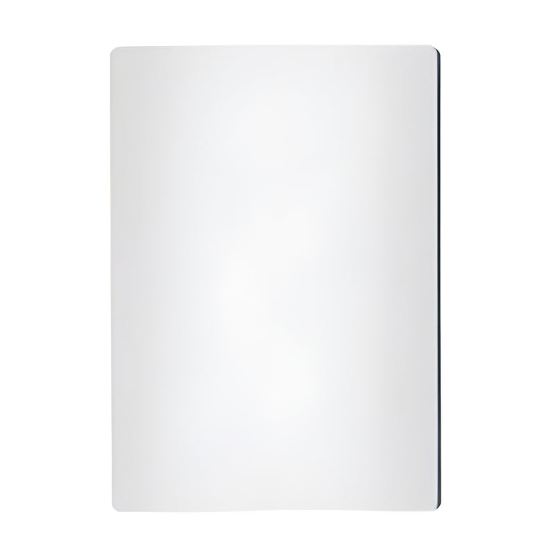 Satin anodized aluminum channel end cap for 3/4 in. (19 mm) tempered glass, model MGCEC34SA