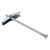 CRL Flat Head Toggle Anchors 3/16 in x 3 in for Drywall