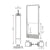 CRL-U.S. Aluminum 250 Clear Anodized Narrow Stile 3'x7' RHR Door