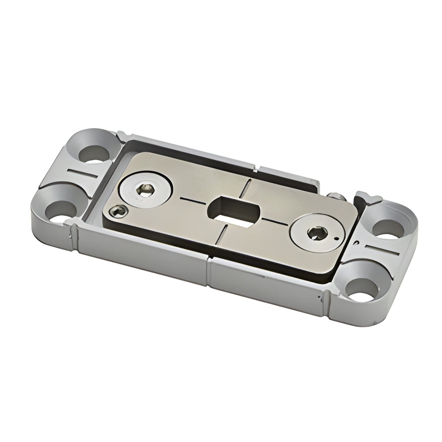 CRL380BASE replacement chrome base plate for CRL380 hydraulic patch hinge, mounting plate for frameless glass doors.