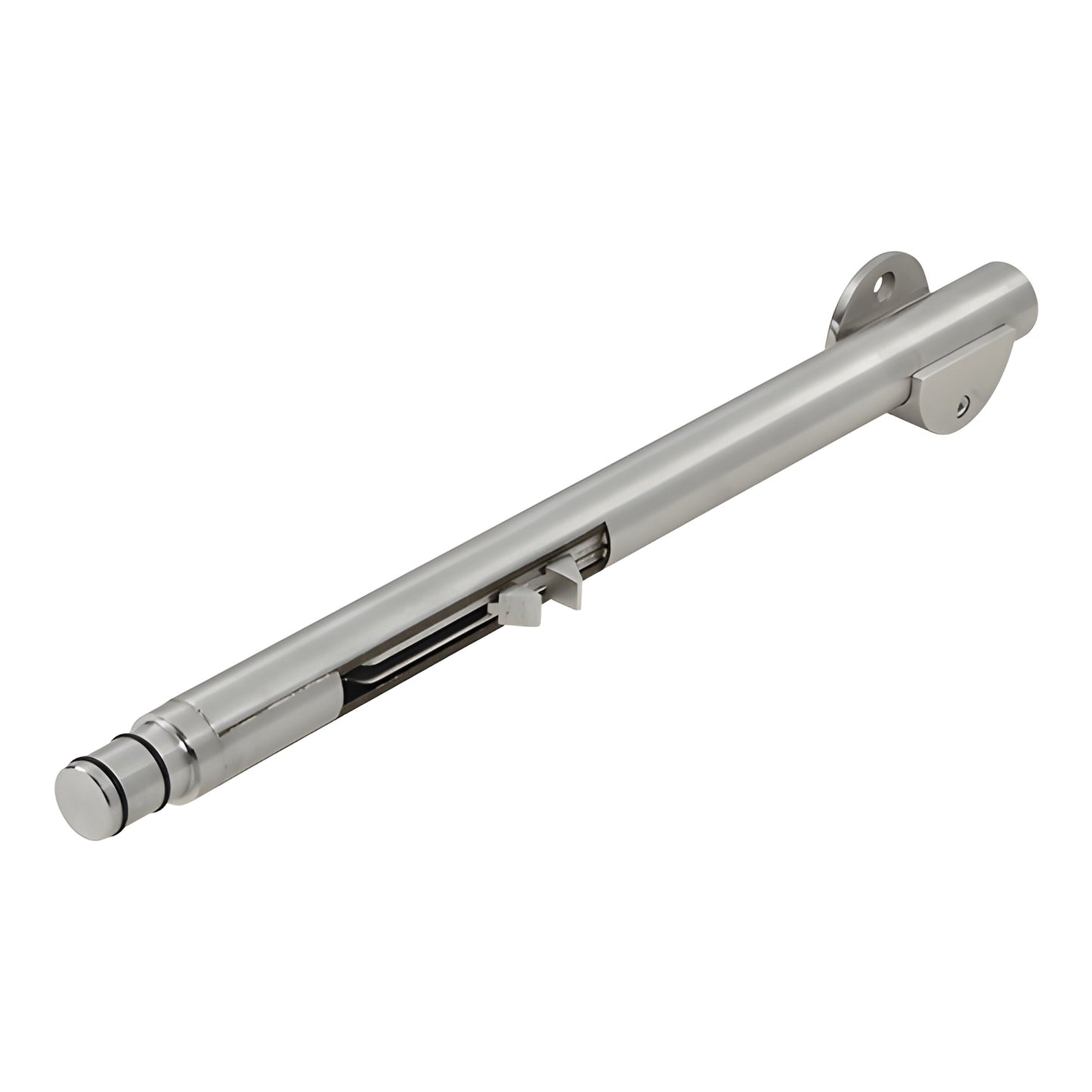 LS505RBS Laguna soft-close brake kit in brushed stainless - tubular slide bar for Laguna LS500 anti-lift roller.