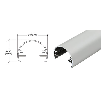 CRL Custom 300X Series 241" Top Rail - Aluminum Glass Railing