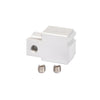 Satin anodized CRL Fallbrook XL NY filler block (SKU FXNYBSA) with two set screws.