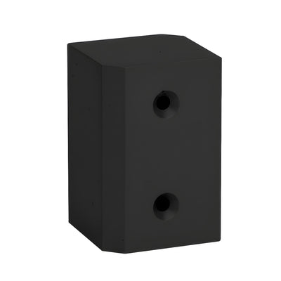 CRL Matte Black Surface Mount Strike Plate