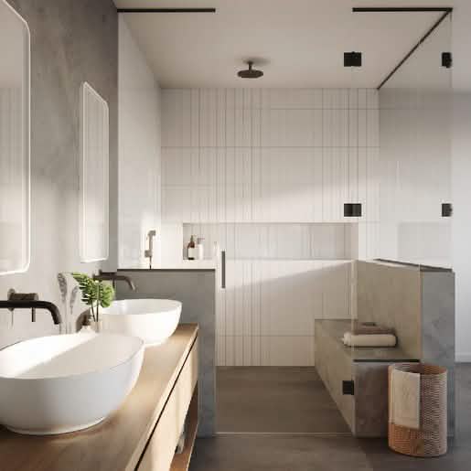 Satin Brass Como Series Glass-to-Glass Bracket for sleek, modern shower enclosures.