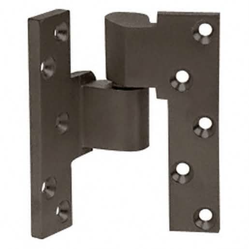 CRL Dark Bronze 3/4" Offset Intermediate Left Hand Pivot for sleek door installation.