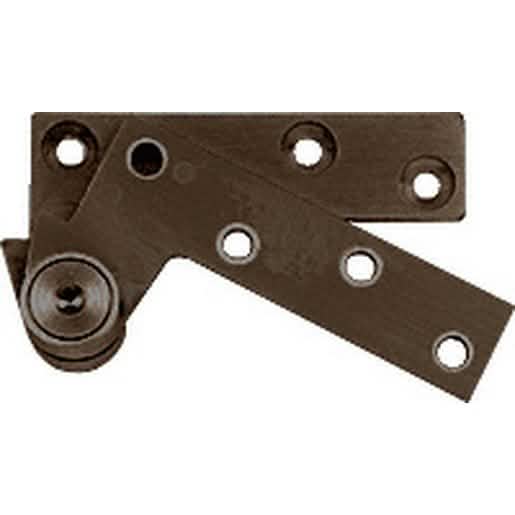 CRL Dark Bronze Full Mortise Top Pivot, 3/4" Offset, Non-Handed, Durable Door Hardware