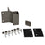 CRL Matte Bronze 90-Degree Outside Corner Fascia Mount Bracket