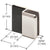 CRL Polished Chrome Beveled Frameless Shower Door Stop Replacement