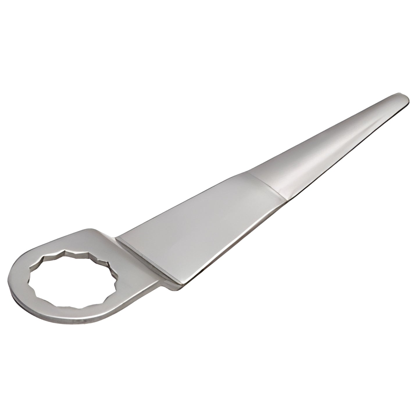 CRL RD097 5-inch straight oscillating cut-out blade, thin tempered steel with six-/twelve-sided mount hole