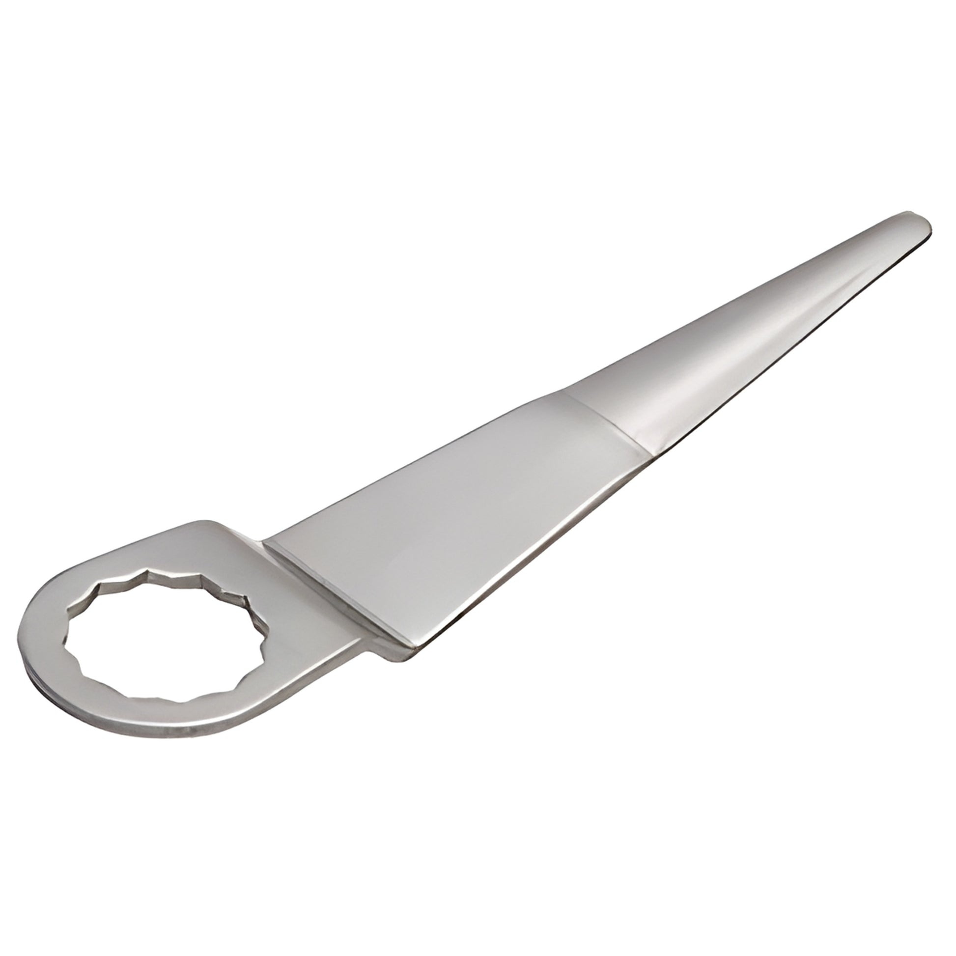 CRL RD097 5-inch straight oscillating cut-out blade, thin tempered steel with six-/twelve-sided mount hole