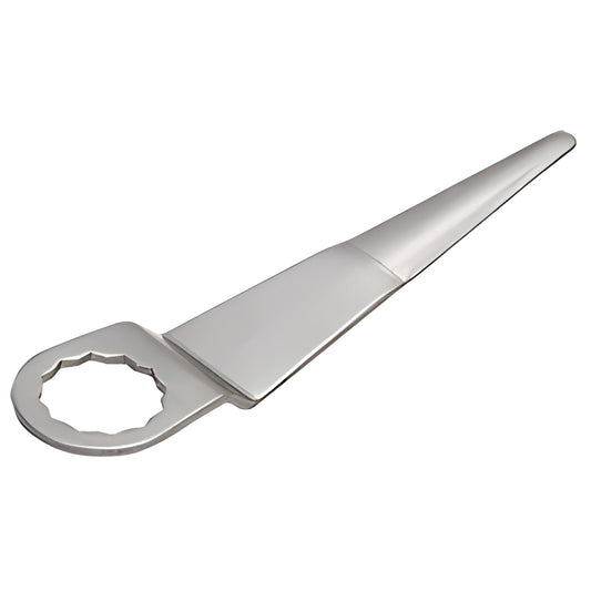 CRL RD097 5-inch straight oscillating cut-out blade, thin tempered steel with six-/twelve-sided mount hole