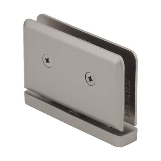CRL Satin Nickel Senior Prima Hinge - Sleek Top/Bottom Mount Design for Glass Doors