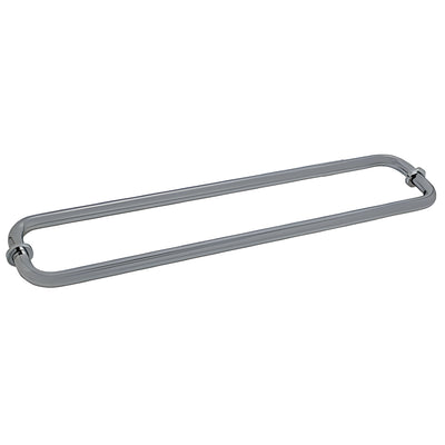 CRL 24" BM Series Polished Nickel Back-to-Back Double Towel Bar