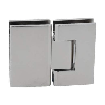 "CRL Polished Nickel Geneva 580 Series 180° Glass Hinge with 5° Offset - Elegant and Durab