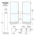 CRL-U.S. Aluminum 72x84 White KYNAR® Narrow Stile Butt-Hinge Doors