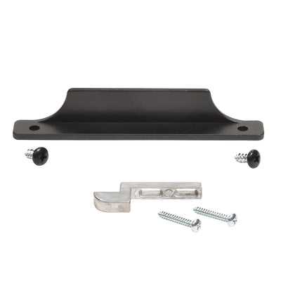 CRL Black Exterior Screen Door Handle Replacement for K.D. Kit