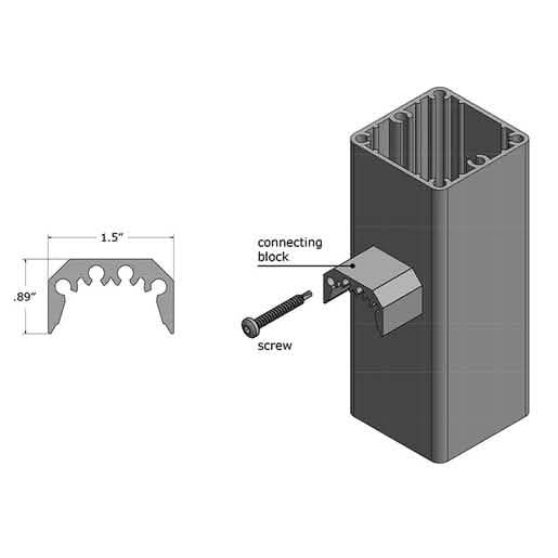 RCBAD#10 x 1-9/16” Sq Drive PH Self Drill Screw - High-quality, durable fastener.