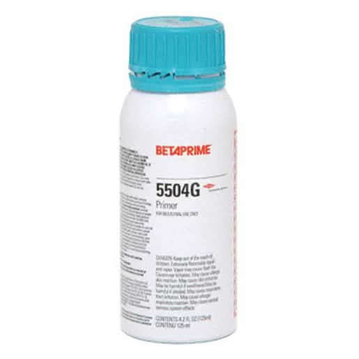 CRL Black Betaprime™ 5504G All-in-One Primer: Enhance adhesion for automotive glass.
