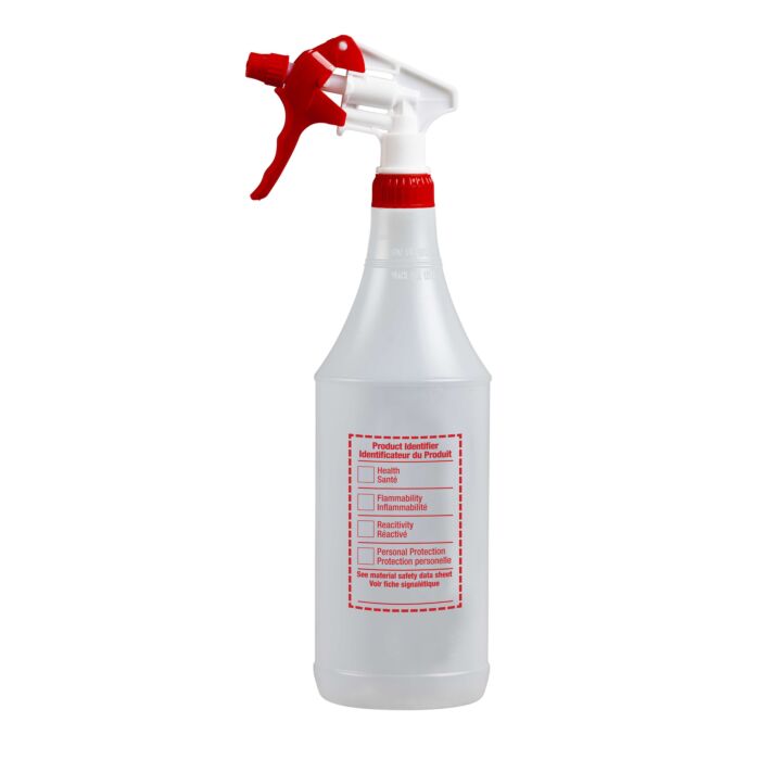 24 oz WHMIS Bottle with Trigger- 12 / Box