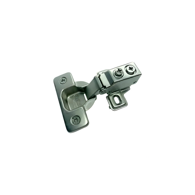 CGS 110 Degree Short Arm Face Frame Clip Cushion Hinge, 110 Degree, Short Arm, Clip Cushion Hinge, 5/8″ Overlay, without dowels