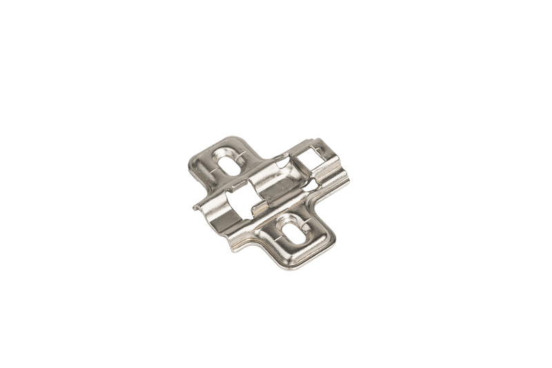 CGS Euro Mounting Plate For Clip-On - Basic Steel Mounting Plate,0 mm, without Screws