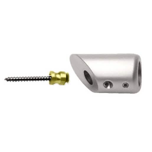 "Polished Nickel Mitered Support Bar Bracket - CRL, sleek and durable for modern interiors