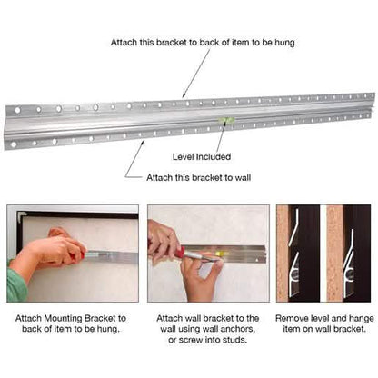 CRL 30\" Hangman® Mirror & Picture Hanging System for secure, easy wall mounting