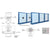CRL Powder-Coated Aluminum Narrow Inset Multi-Lite Window - Color
