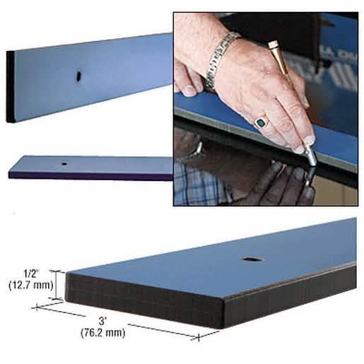 CRL 144" Phenolic Straight Edge - Durable, precise tool for accurate measuring and cutting