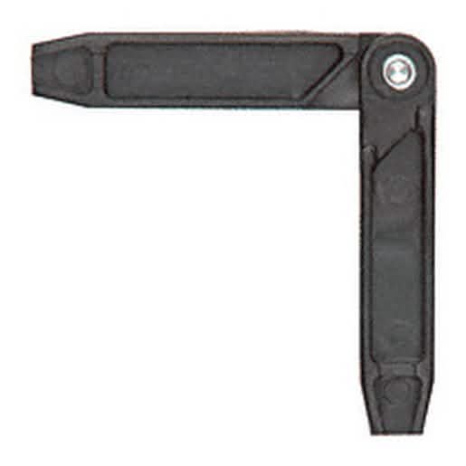 CRL Black Adjustable Screen Frame Corner - Durable, Easy-to-Install, Pack of 20