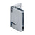 CRL Pinnacle 044 Polished Chrome Glass Door Offset Backplate Hinge