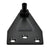 CRL Black Parallel Arm Bracket for Door Closers