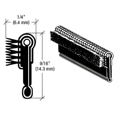 CRL Unbeaded Weatherstrip for Jeep '50-'65 Intl '71-'75 White '52-'66